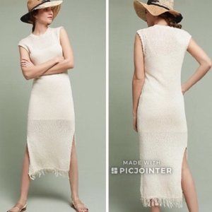 Anthropologie Callahan knit sweater midi dress